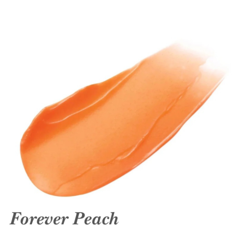 Na-zdjeciu-widoczna-jest-probka-koloru-produktu-Jane-Iredale-Just-Kissed-Lip-and-Cheek-Stain-w-odcieniu-Forever-Peach.--Kolor-to-cieply,-brzoskwiniowy-odcien-z-subtelnym-polyskiem.webp