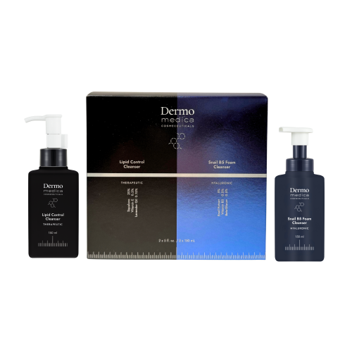 Zestaw Lipid Control Cleanser 150ml + Snail Foam Cleanser 150ml  Zestaw Lipid Control Cleanser &amp; Snail B5 Foam Cleanser.png